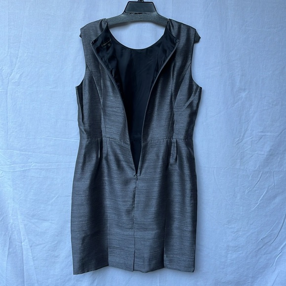 Preston & York Shimmering Gray 2 piece Dress & Jacket. Sz 10/12 - Picture 11 of 14